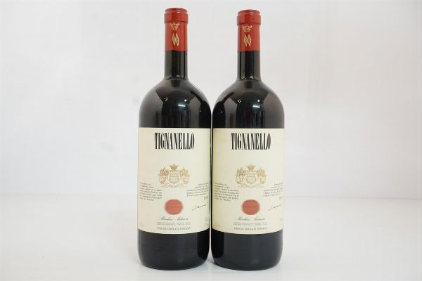 Tignanello Antinori 1990  - Asta Vini Pregiati e Distillati da Collezione - Associazione Nazionale - Case d'Asta italiane