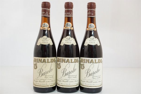 Barolo Giuseppe Rinaldi 1982  - Asta Vini Pregiati e Distillati da Collezione - Associazione Nazionale - Case d'Asta italiane