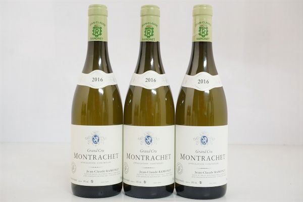 Montrachet Domaine J.C. Ramonet 2016  - Asta Vini Pregiati e Distillati da Collezione - Associazione Nazionale - Case d'Asta italiane
