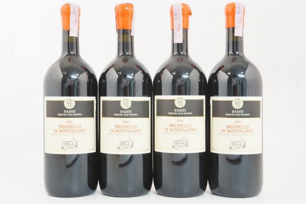 Brunello di Montalcino Tenuta Fanti 2001  - Asta Vini Pregiati e Distillati da Collezione - Associazione Nazionale - Case d'Asta italiane