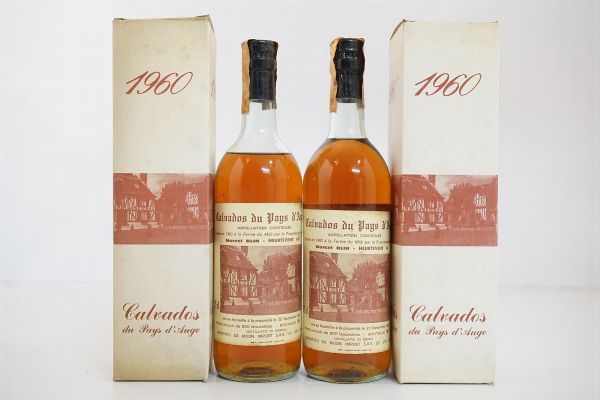 Calvados du Pays d'Auge Marcel Blin 1960  - Asta Vini Pregiati e Distillati da Collezione - Associazione Nazionale - Case d'Asta italiane