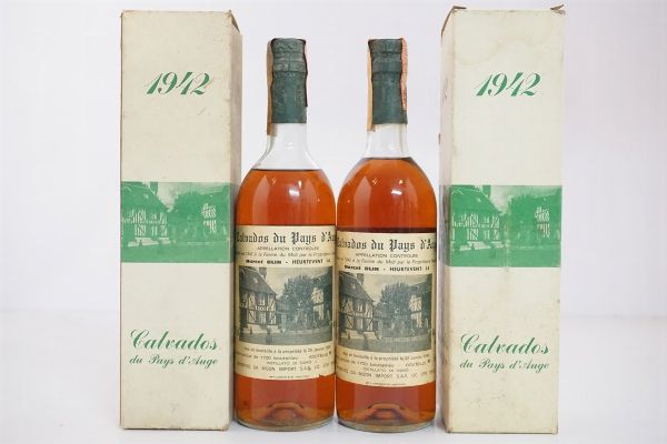 Calvados du Pays d'Auge Marcel Blin 1942  - Asta Vini Pregiati e Distillati da Collezione - Associazione Nazionale - Case d'Asta italiane