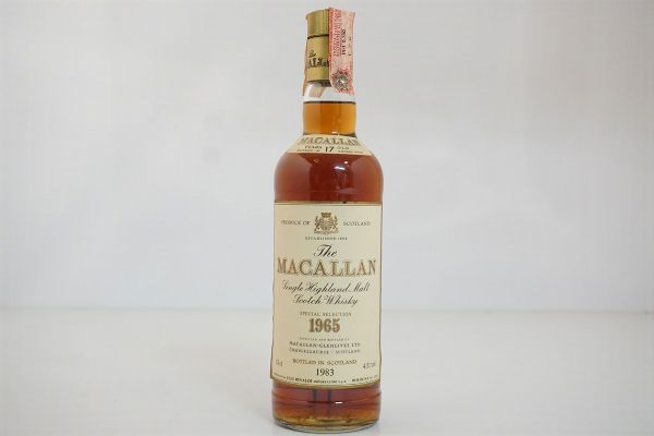 Macallan Special Selection 1965  - Asta Vini Pregiati e Distillati da Collezione - Associazione Nazionale - Case d'Asta italiane