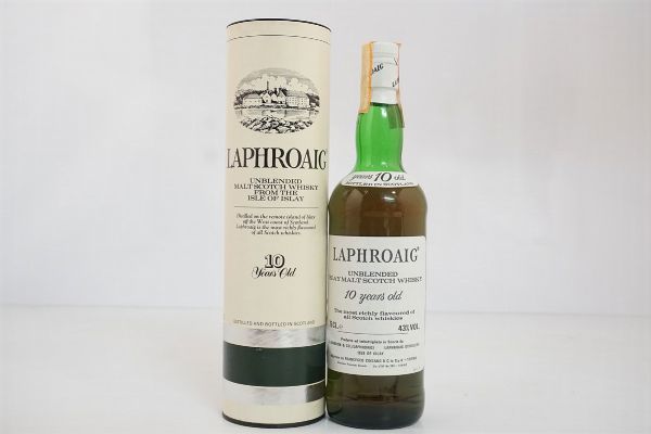 Laphroaig  - Asta Vini Pregiati e Distillati da Collezione - Associazione Nazionale - Case d'Asta italiane