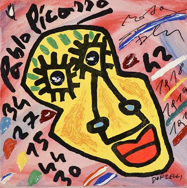 Bruno Donzelli : La casa 1993 (2) -  Ormare "Pablo Picasso"  - Asta ASTA A TEMPO DI GRAFICA E ARTE MODERNA E CONTEMPORANEA - Associazione Nazionale - Case d'Asta italiane