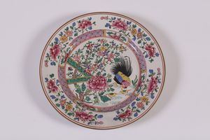 Sei piatti in porcellana cinese  - Asta Arredi Antichi, Icone Russe e una collezione di modelli di mobili - Associazione Nazionale - Case d'Asta italiane