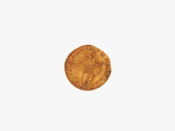 Moneta da 1 Scudo, Paolo III Pontefice (1534-1549)  - Asta Gioielli, Orologi e Monete d'Oro - Associazione Nazionale - Case d'Asta italiane