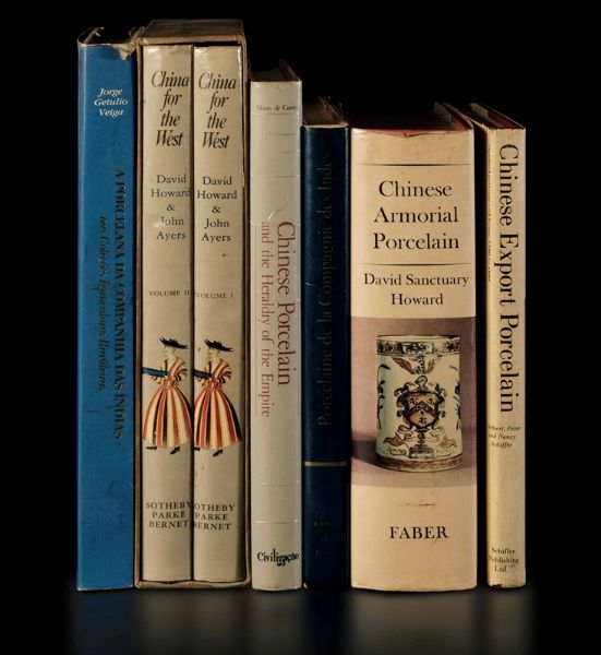 Collezione di sette libri sulla Ceramica Cinese da Esportazione  - Asta Fine Chinese Works of Art - Associazione Nazionale - Case d'Asta italiane