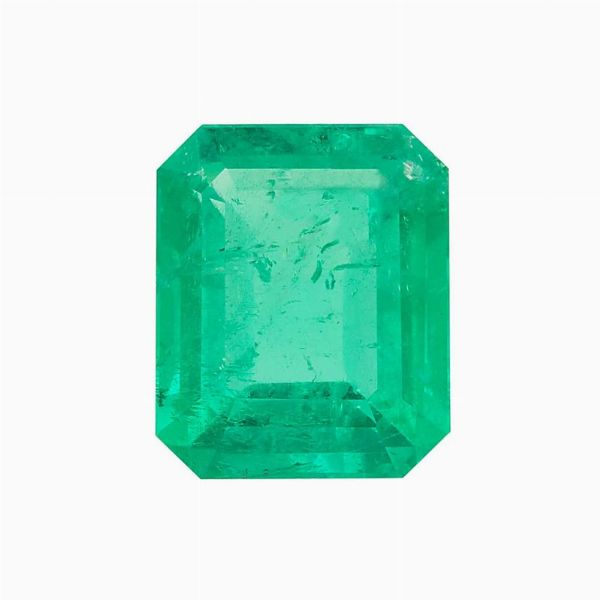 Smeraldo Colombia di ct 2.82  - Asta Fine Jewels - Associazione Nazionale - Case d'Asta italiane