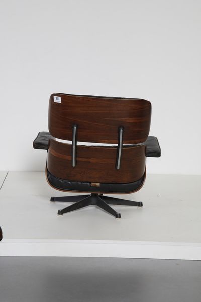 EAMES CHARLES & RAY (1907 - 1978) : Eames chair produzione Herman Miller, 1956.  - Asta ASTA 306 - DESIGN (Online) - Associazione Nazionale - Case d'Asta italiane
