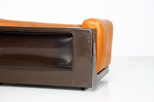 BOERI CINI (n. 1924) : Coppia di divani con angoliera, modello Seat System, produzione Gavina, 1970. (3)  - Asta ASTA 306 - DESIGN (Online) - Associazione Nazionale - Case d'Asta italiane