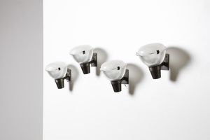 GARDELLA IGNAZIO (1905 - 1999) : Quattro lampade da parete LP6 produzione Azucena, anni Sessanta.  - Asta ASTA 306 - DESIGN (Online) - Associazione Nazionale - Case d'Asta italiane