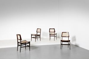 TENREIRO JOAQUIM (1906 - 1992) - Quattro sedie, 1960 circa.