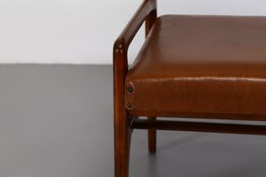 PONTI GIO (1891 - 1979) : Quattro sedie 646 produzione Cassina anni Cinquanta.  - Asta ASTA 308 - DESIGN (Tradizionale) - Associazione Nazionale - Case d'Asta italiane