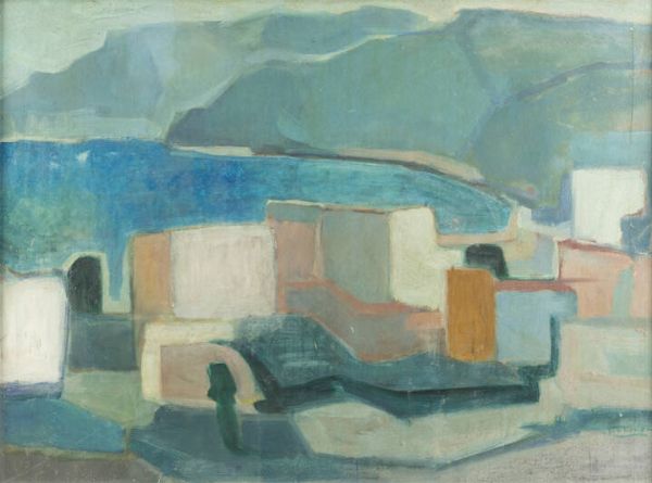 MARIO SURBONE Treville (AL) 1932 : Paesaggio  - Asta Asta 176 Dipinti e Arti Decorative - Associazione Nazionale - Case d'Asta italiane