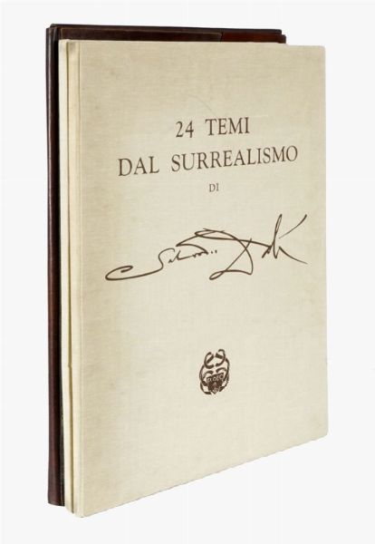 Salvador Dalì : 24 temi dal surrealismo.  - Asta Grafica & Libri - Associazione Nazionale - Case d'Asta italiane