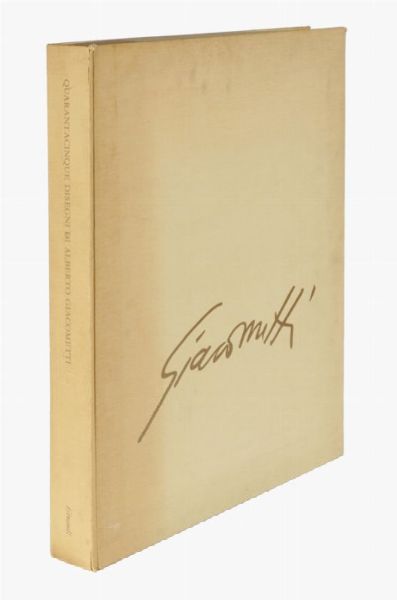 Alberto Giacometti : Quarantacinque disegni di Alberto Giacometti.  - Asta Grafica & Libri - Associazione Nazionale - Case d'Asta italiane