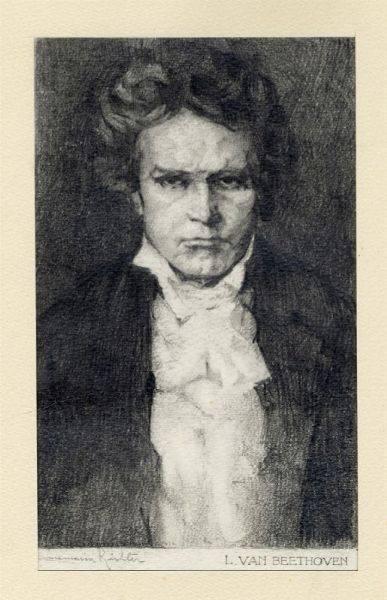 ANNAMARIA RICHTER : L. Van Beethoven.  - Asta Grafica & Libri - Associazione Nazionale - Case d'Asta italiane