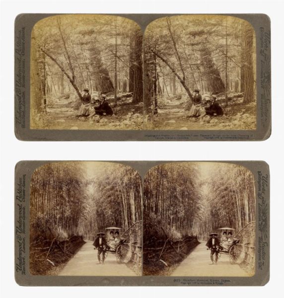 Raccolta di 20 fotografie stereoscopiche della Underwood & Underwood Publishers.  - Asta Grafica & Libri - Associazione Nazionale - Case d'Asta italiane