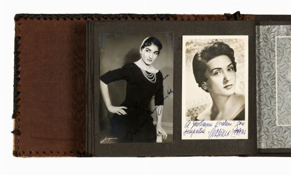 Album contenente 27 fotografie autografate.  - Asta Grafica & Libri - Associazione Nazionale - Case d'Asta italiane