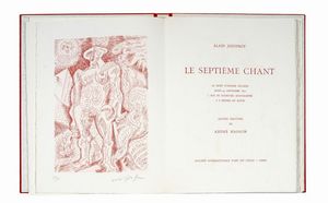 ALAIN JOUFFROY - Le Septième chant. La mort d?Isidore Ducasse jeudi 24 novembre 1870 [...] Quatre gravures de André Masson.