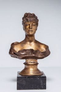 Vincenzo Gemito - Busto femminile.