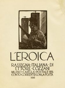 REMO BRANCA - L'Eroica. Rassegna italiana di Ettore Cozzani. A. XX-XXI, n. 160.