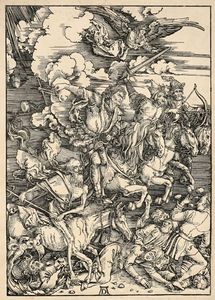 Albrecht Dürer - I quattro cavalieri dell'Apocalisse.
