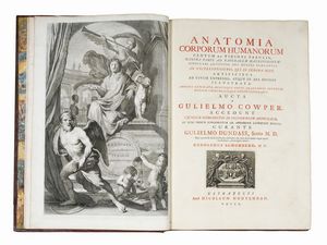 WILLIAM COWPER - Anatomia corporum humanorum centum et viginti tabulis, maxima parte ad naturalem magnitudinem singulari artificio...