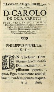 FILIPPO FINELLA - De duodecim coelestibus signis in 360. gradibus divisis cum eorum inclinationibus & naturis.