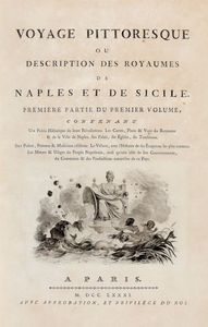 JEAN CLAUDE RICHARD DE SAINT-NON - Voyage pittoresque ou description des Royaumes de Naples et de Sicilie.