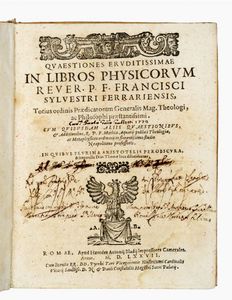FRANCESCO SILVESTRI - Quaestiones eruditissimae in libros physicorum...