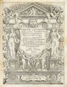 ANTONIO ZANTANI - Omnium Caesarum verissimae imagines ex antiquis numismatis desumptae [...] Libri primi. Editio altera.