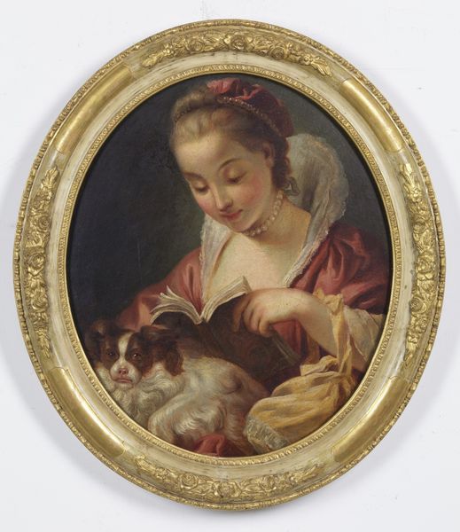 FRAGONARD JEAN HONORE' (1732 - 1806) : La lettura.  - Asta ASTA 311 - ARTE ANTICA E DEL XIX SECOLO - Associazione Nazionale - Case d'Asta italiane