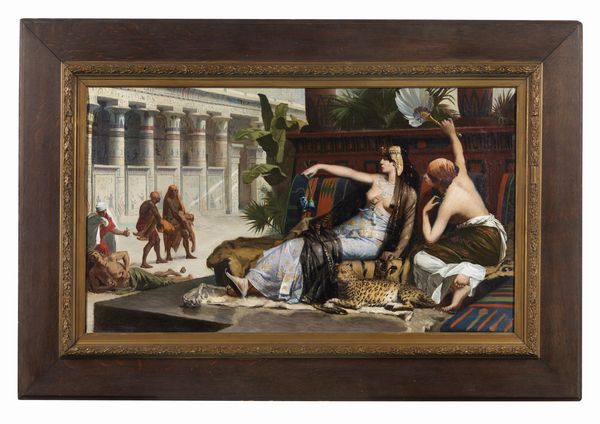 CABANEL ALEXANDRE (1823 - 1889) : Cleopatra prova il veleno sui condannati a morte.  - Asta ASTA 311 - ARTE ANTICA E DEL XIX SECOLO - Associazione Nazionale - Case d'Asta italiane
