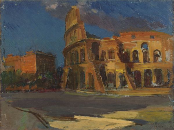 BOCCHI AMEDEO (1883 - 1976) : Veduta del Colosseo.  - Asta ASTA 311 - ARTE ANTICA E DEL XIX SECOLO - Associazione Nazionale - Case d'Asta italiane