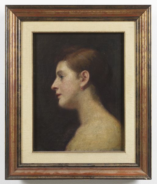 FELLERMEYER JOSEF (1862 - 1931) : Profilo di donna.  - Asta ASTA 311 - ARTE ANTICA E DEL XIX SECOLO - Associazione Nazionale - Case d'Asta italiane