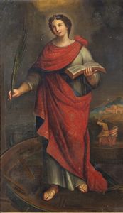 DE MAGISTRO (XVII SECOLO) GEROLAMO - Santa Caterina d'Alessandria.