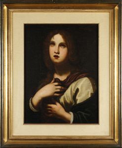 ARTISTA TOSCANO DEL XVII SECOLO - Maddalena penitente.