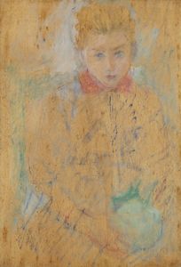 SEMEGHINI PIO (1878 - 1964) - Ritratto di giovane.