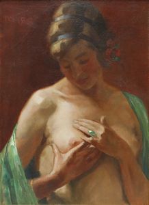 RIZZI  EMILIO (1881 - 1952) - Nudo femminile.