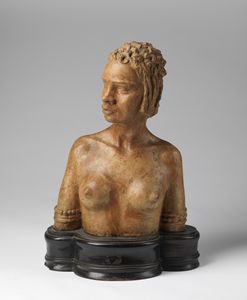 ARTISTA DEL XIX-XX SECOLO - Mezzo busto femminile.