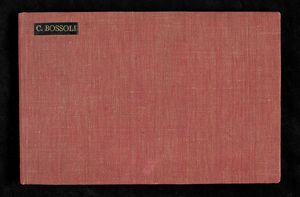 BOSSOLI CARLO (1815 - 1884) - Album costituito da 68 disegni a matita e acquerello, composto da 34 fogli dipinti fronte e retro, raffiguranti studi per la serie di litografie sulla rete ferroviaria del Regno d'Italia.