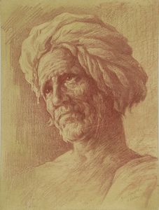 GEORGIEV BORIS (1888 - 1962) - Ritratto di Paria.