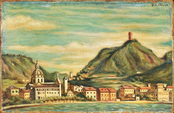 Veduta del Lago di Como  - Asta Arte Moderna - Associazione Nazionale - Case d'Asta italiane