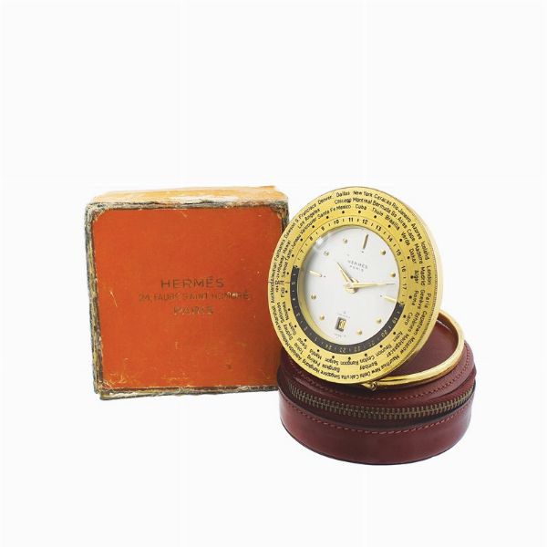 World Time Travel Clock  - Asta Orologi Vintage e Moderni - Associazione Nazionale - Case d'Asta italiane