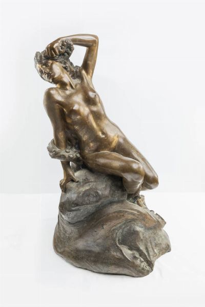 ACHILLE D'ORSI Napoli 1845 - 1929 : Pathos  - Asta Asta 178: Asta di sculture - Associazione Nazionale - Case d'Asta italiane