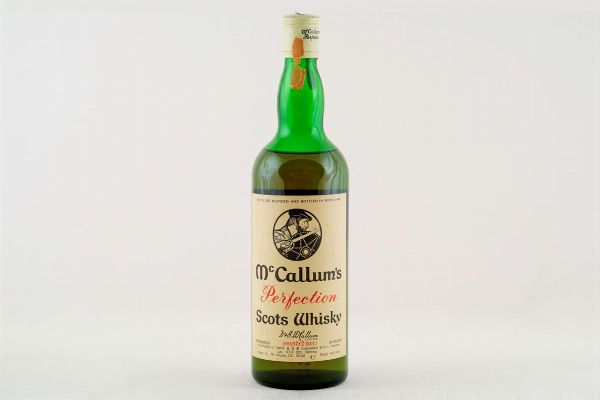 Scozia : McCallum's Perfection Whisky  - Asta Asta 68 - Vini e Distillati - Associazione Nazionale - Case d'Asta italiane