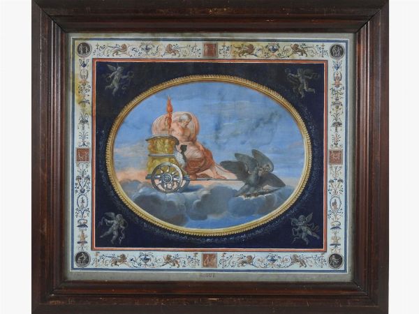 Michelangelo Maestri : Giove  - Asta Arredi e Dipinti di Palazzo al Bosco - Associazione Nazionale - Case d'Asta italiane