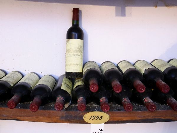 Quarantadue bottiglie di Chianti Classico Palazzo al Bosco La Romola, 1995 e 1996  - Asta Arredi e Dipinti di Palazzo al Bosco - Associazione Nazionale - Case d'Asta italiane